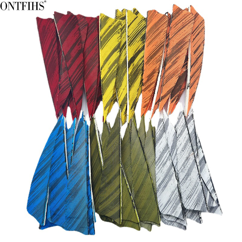 Archery Target Face - 100 Uds nuevas flechas de plumas