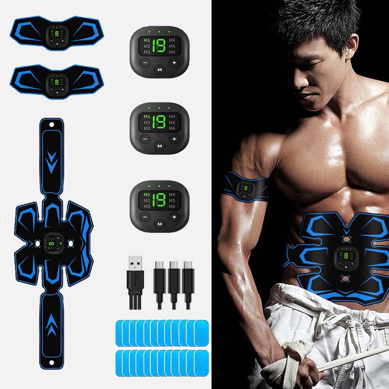 Sports Equipment United - Cinturón de Ejercicio Abdominal con Pantalla