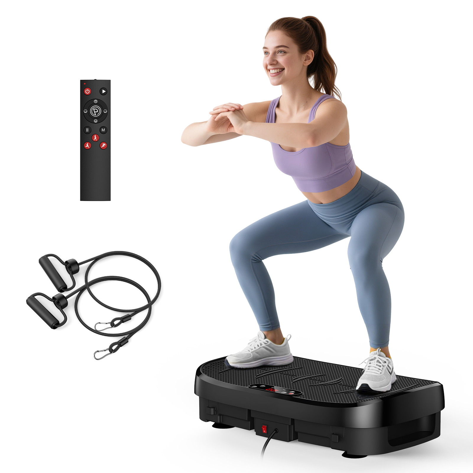 Sports Equipment Online - Plataforma Vibratoria para Quemar Grasa, Plataforma