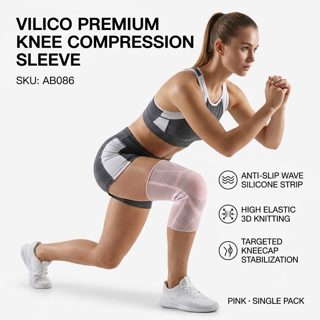 Volleyball Knee Pad - Rodilleras de compresión, soporte para articulaciones