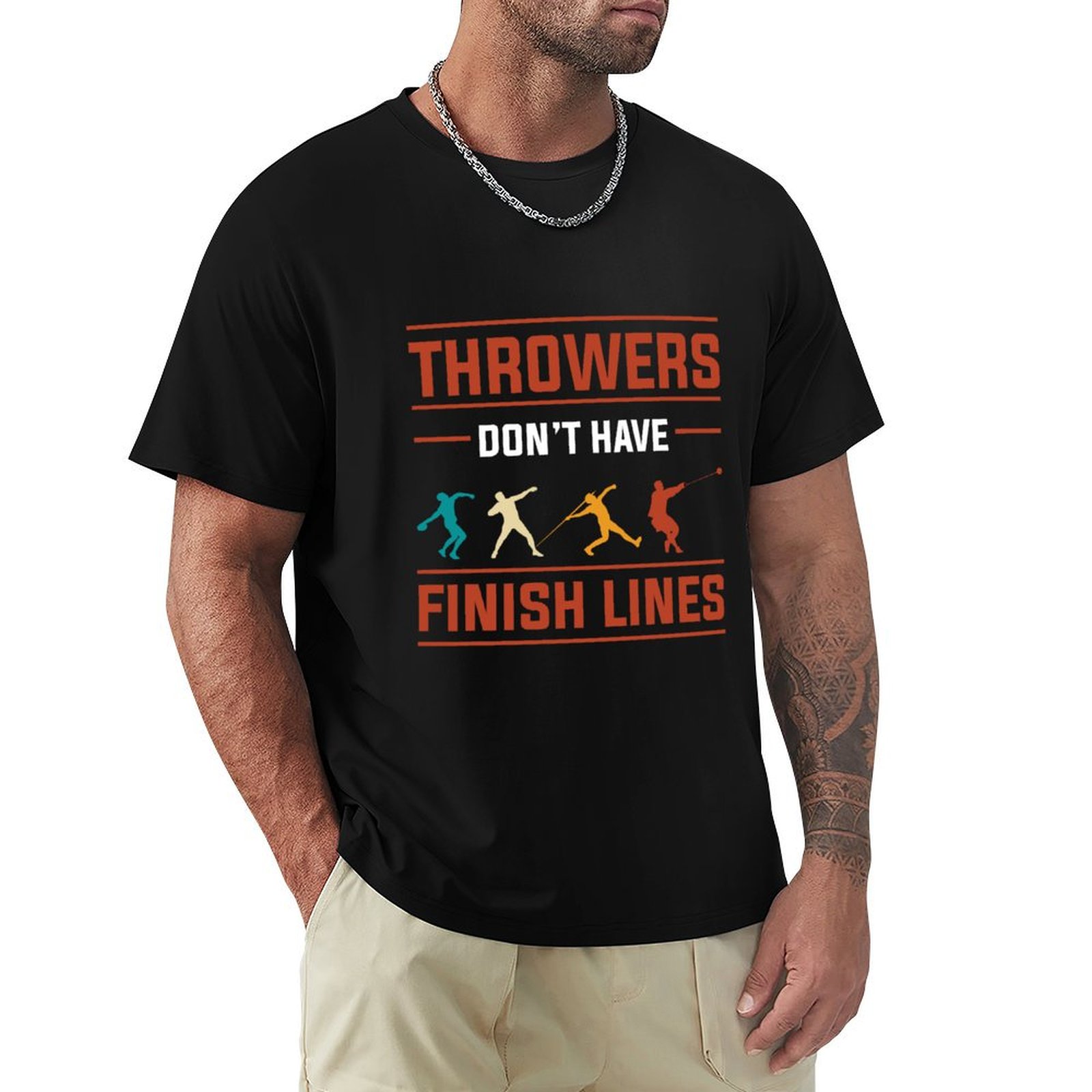Javelin Throwing - Camiseta con temática navideña de atletismo:
