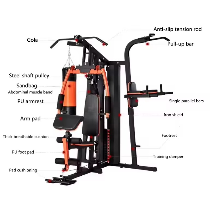 Sports Equipment United - Equipo de Fitness Combinado para Tres