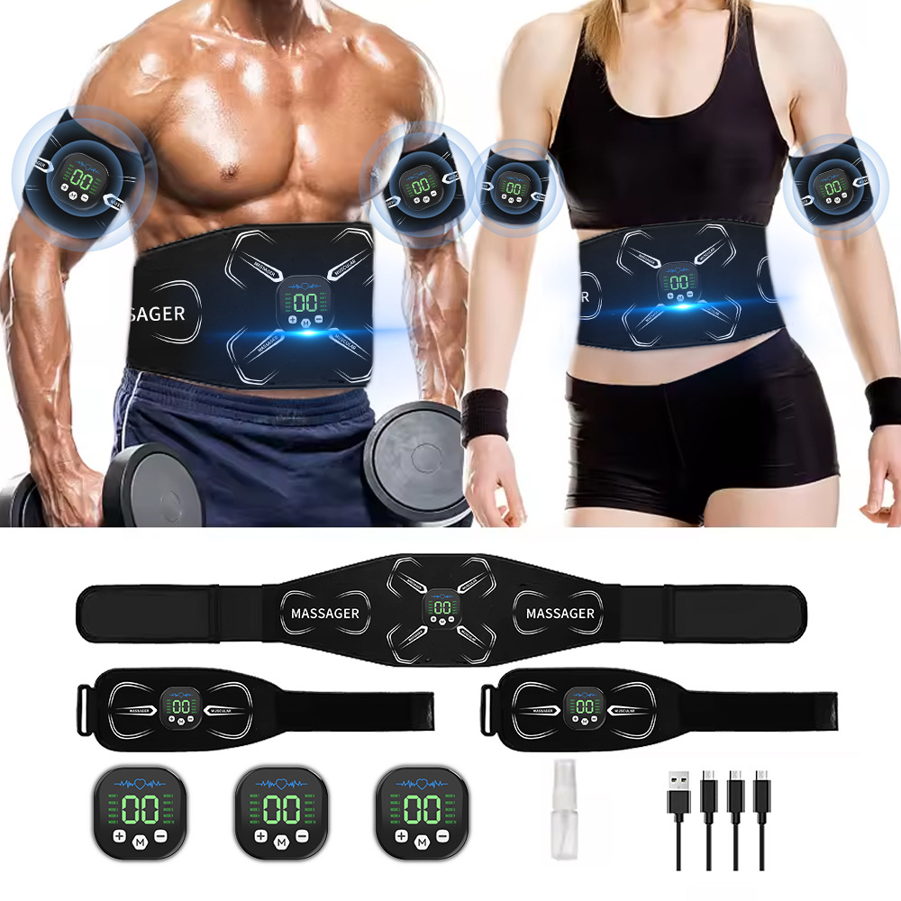 Sports Equipment Online - Estimulador Muscular EMS, Entrenador Abdominal, Tonificador