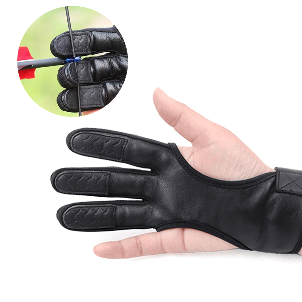 Archery Target Face - Guantes de piel de oveja de