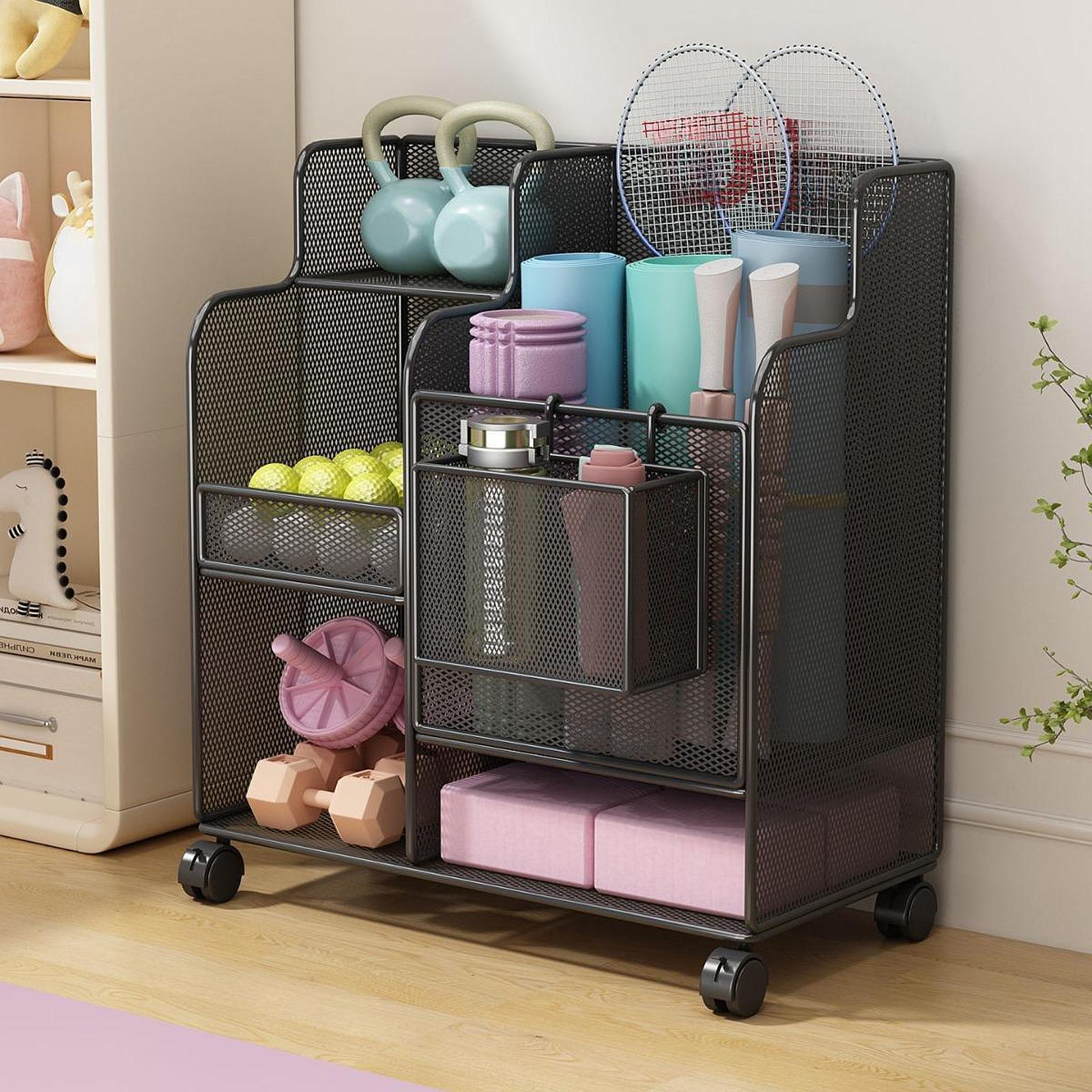 Carrito de Organización para G - Sports Equipment Cart On Wheels reseña y precio