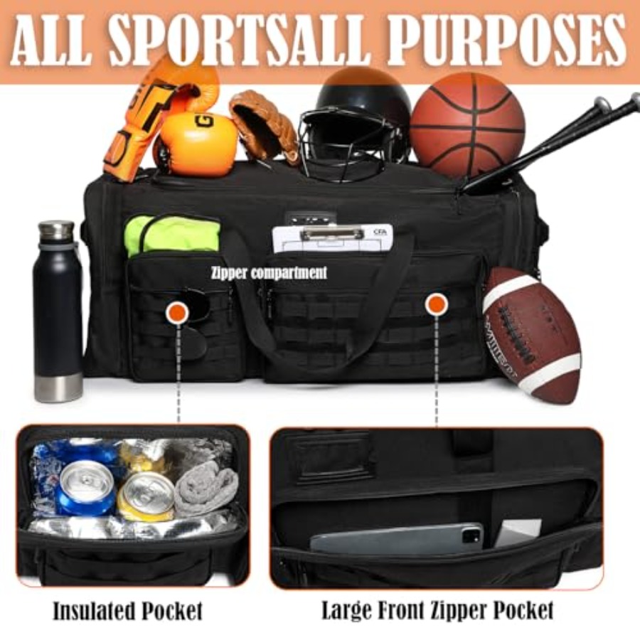 Bolsa de Lona Extra Grande de  - Xl Sports Equipment Bag reseña y precio