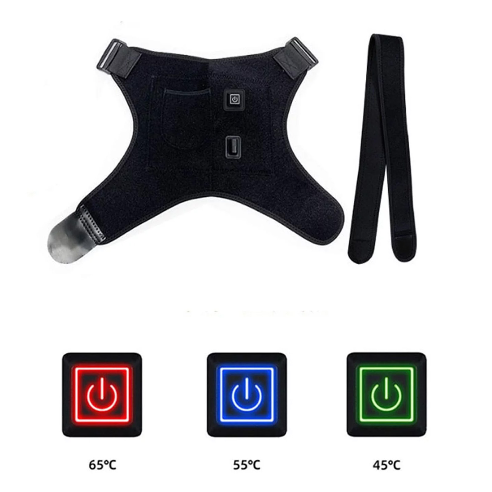 Soporte de hombro con calefacc - Sports Equipment United reseña y precio