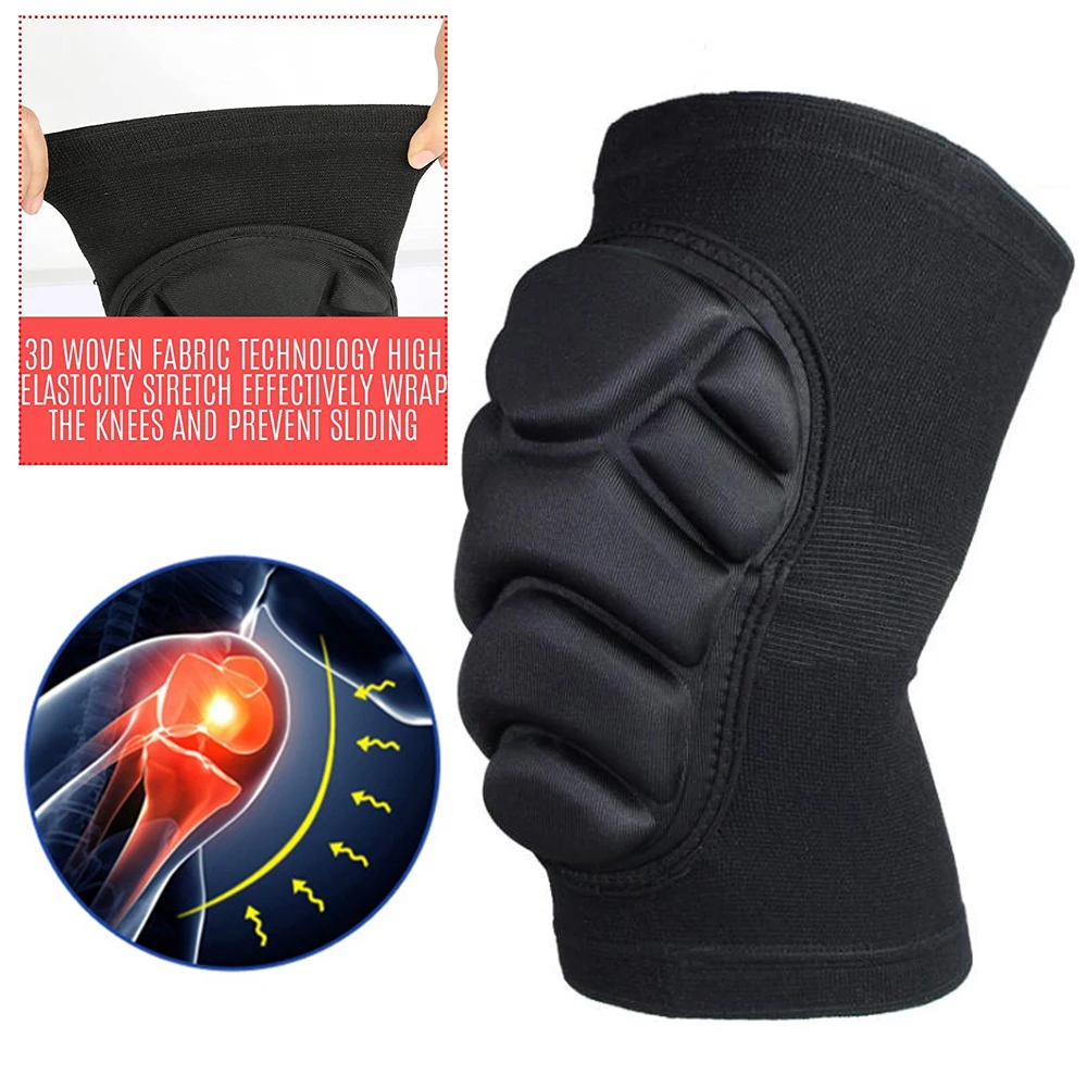 1 par de rodilleras de esponja - Volleyball Knee Pad reseña y precio