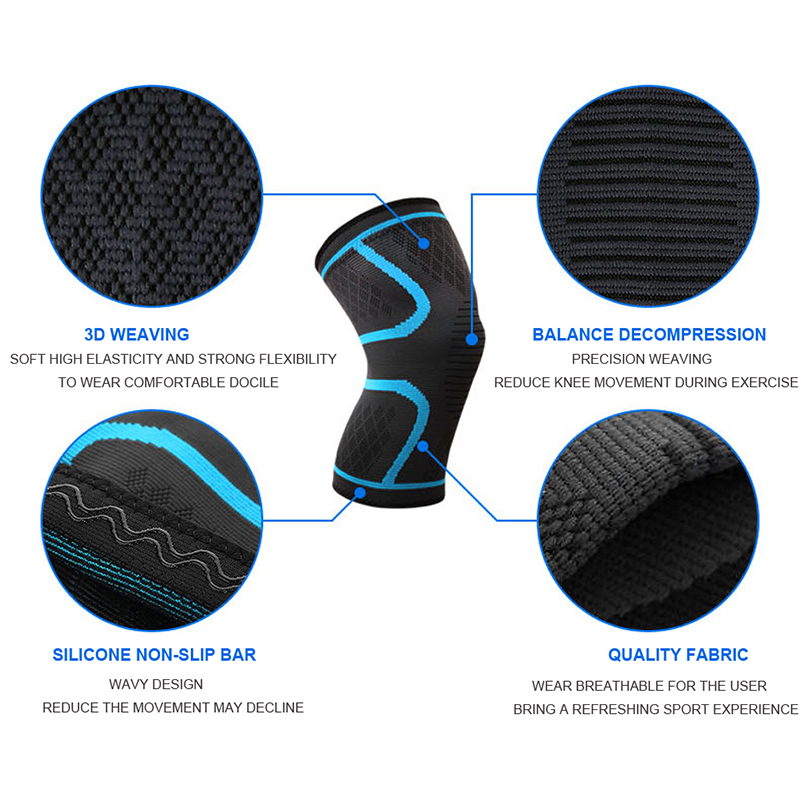 1 pieza de rodilleras elástica - Volleyball Knee Pad reseña y precio