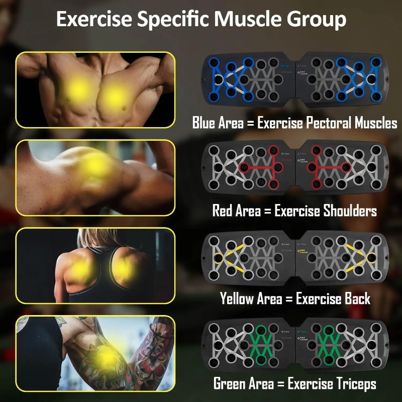 Tabla de flexiones plegable co - Sports Equipment Online reseña y precio